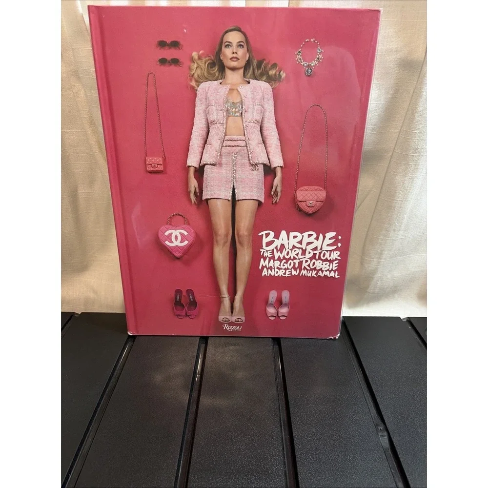 Barbie: The World Tour Hardcover featuring Margot Robbie- New & Sealed SEE PICS
